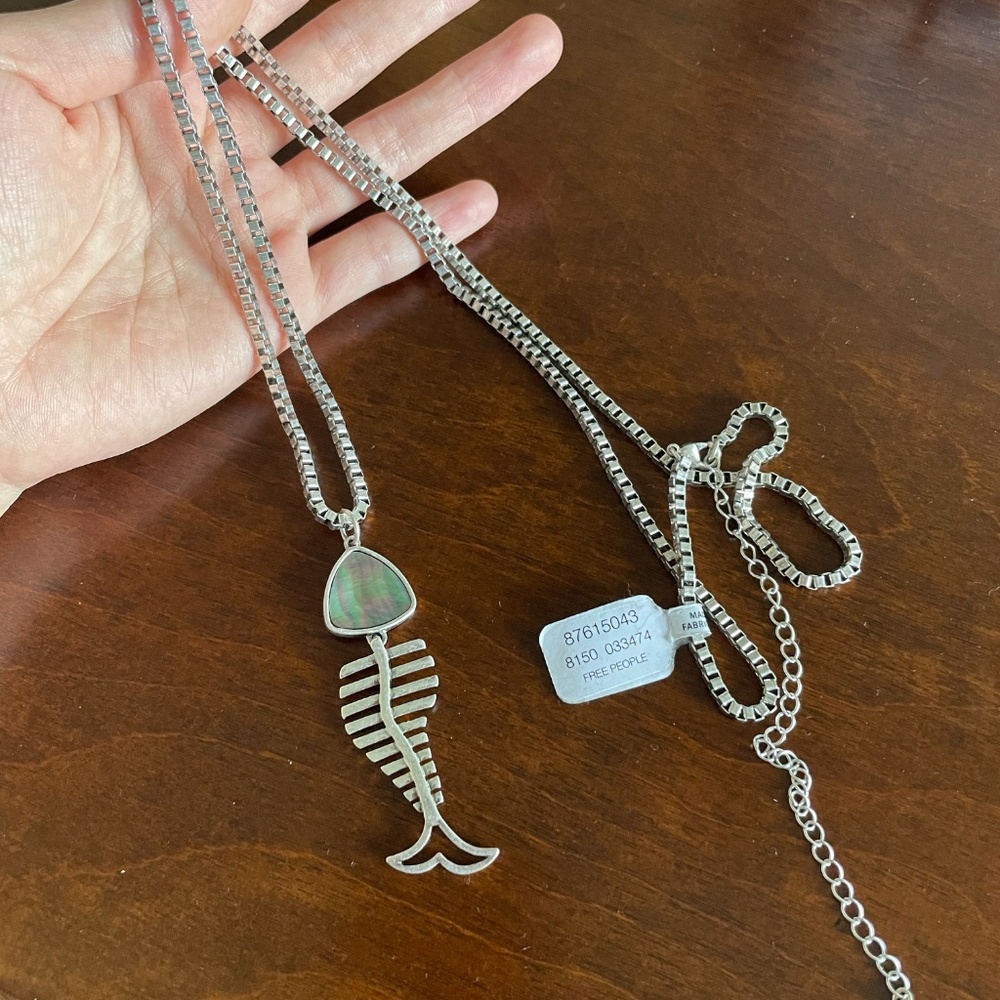 Brand New Free People multi-use necklace